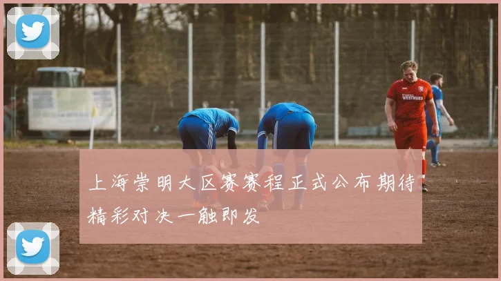 上海崇明大区赛赛程正式公布期待精彩对决一触即发